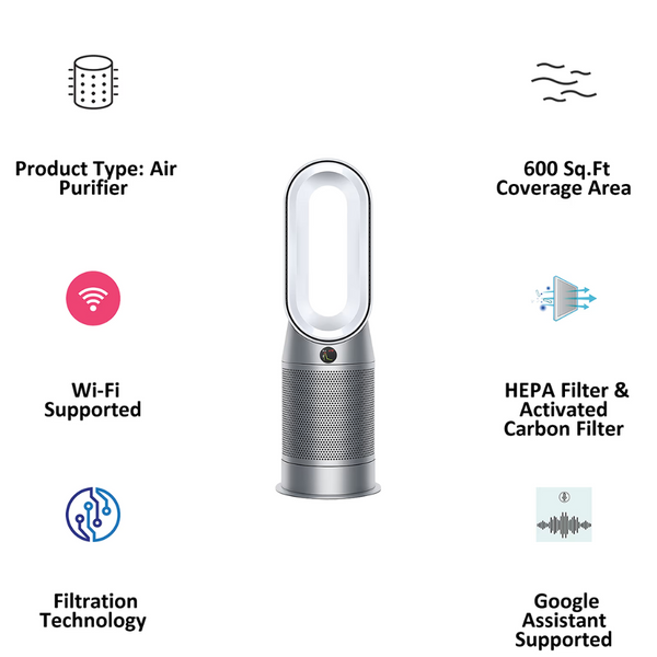 Dyson HP07 Hot+Cool Air Purifier Air Multiplier (368886-01