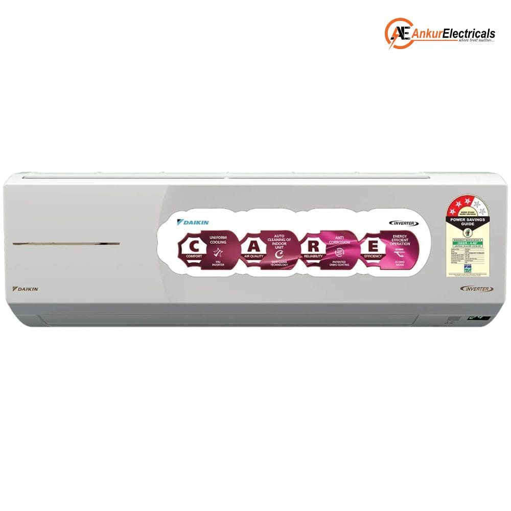 Daikin 1.5 Ton 3 Star Hot & Cold Inverter Split AC (FTHT50XV16VAA