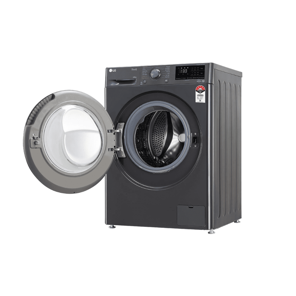 LG 9 Kg 5 Star Inverter Wi-Fi Fully-Automatic Front Load Washing Machine (FHV1409Z4M, Middle Black)