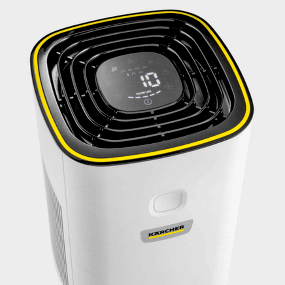 Karcher AF30 Dual H13 HEPA & Activated Carbon Filters Air Purifier with Air Quality Display