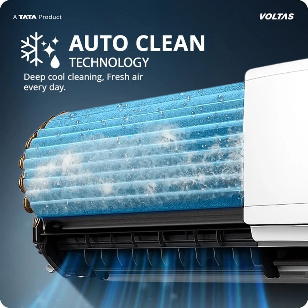 Voltas 2 Ton 5 Star Inverter Split AC (SAC 245INV VECTRA PLUSH, 6200W)