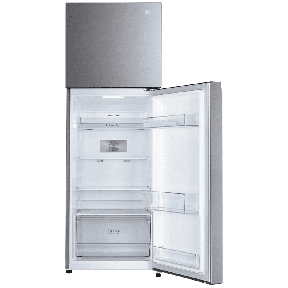LG 246 Ltrs 2 Star, Inverter Frost Free, Double Door Refrigerator (GL-S262SDSX)