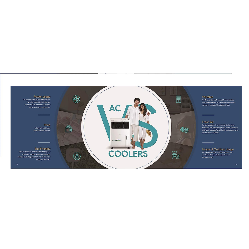 Crompton 100 Litres Desert Air Cooler (OPTIMUS 100)