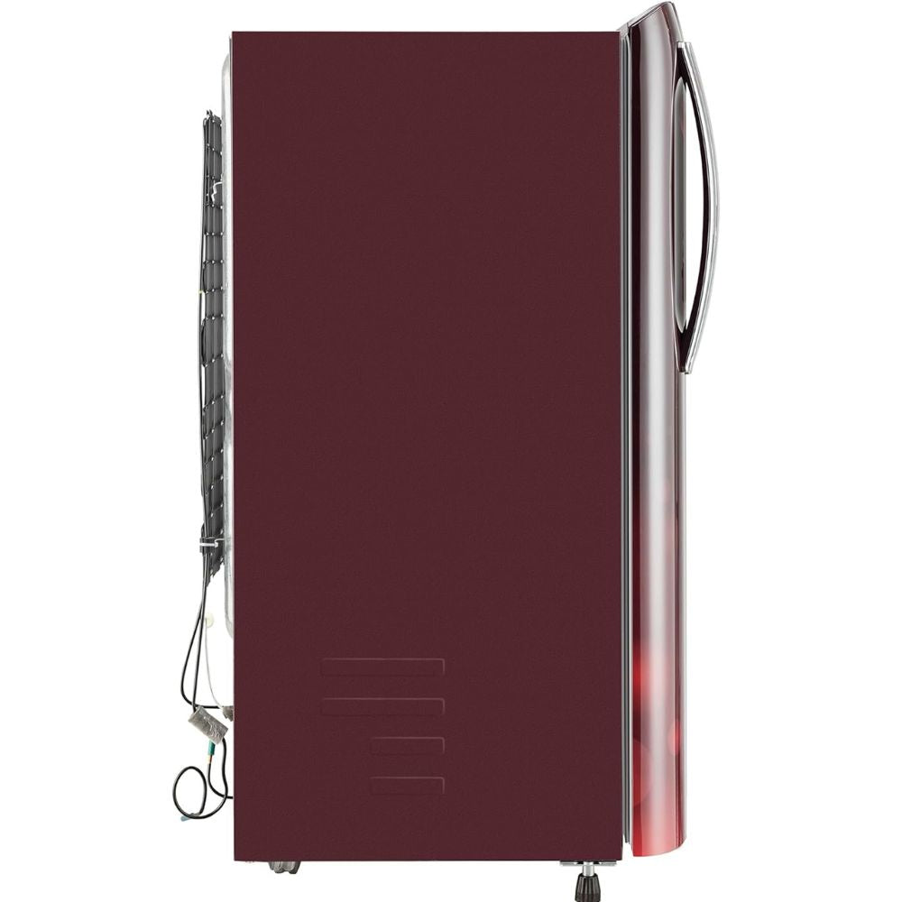 LG 204 Ltrs 3 Star Direct Cool Single Door Refrigerator (GL-B211HSCY, Wine)