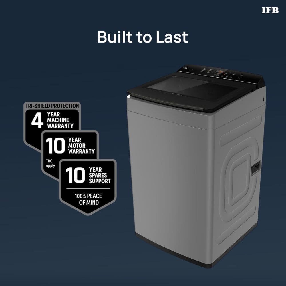 IFB 6.5 Kg 5 star Fully-Automatic Top Load Washing Machine (TL650MB1 Black)