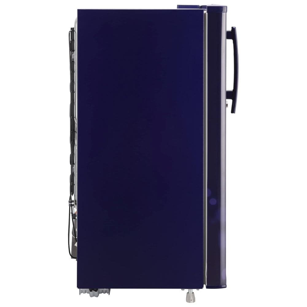 LG 190 Ltrs 3 Star Inverter Direct Cool Single Door Refrigerator (GL-B199OBEC, Blue Euphoria)