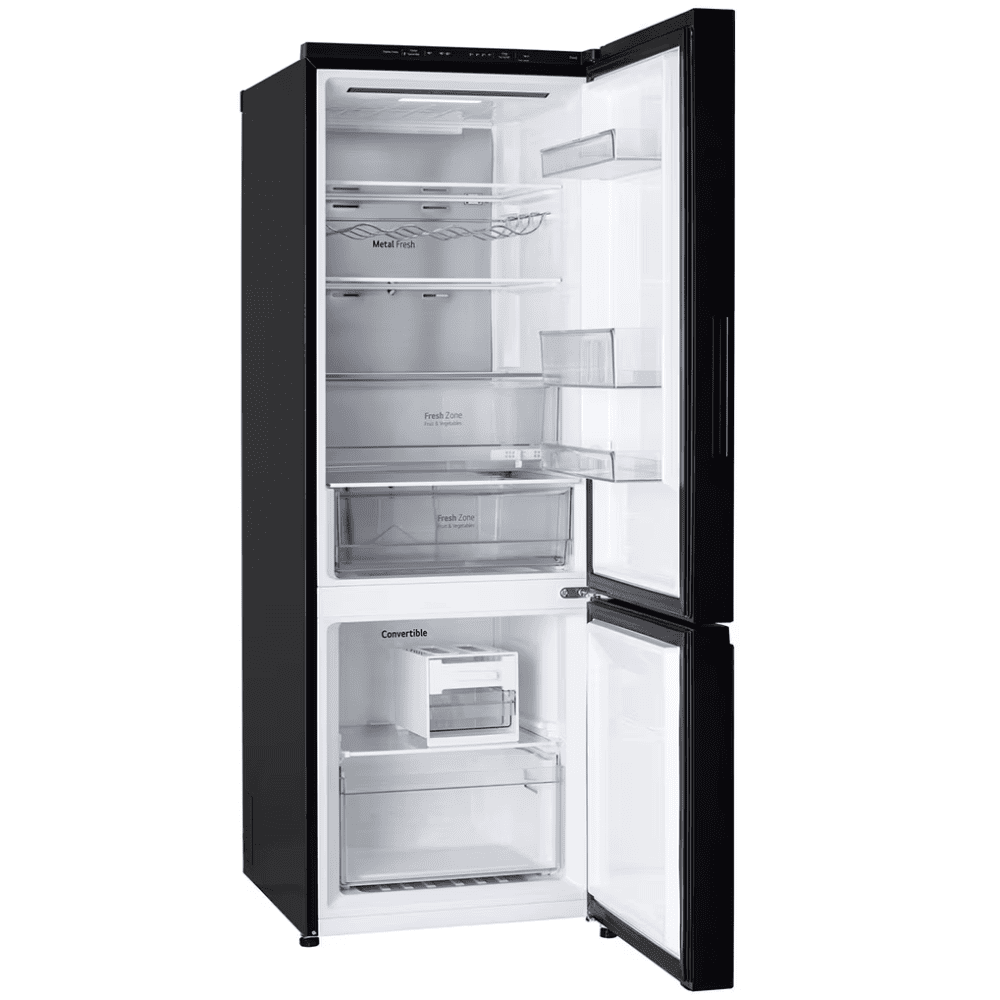 LG 322 Ltrs 3 Star, Inverter Frost Free, Double Door Refrigerator (GL-B382EBMX)