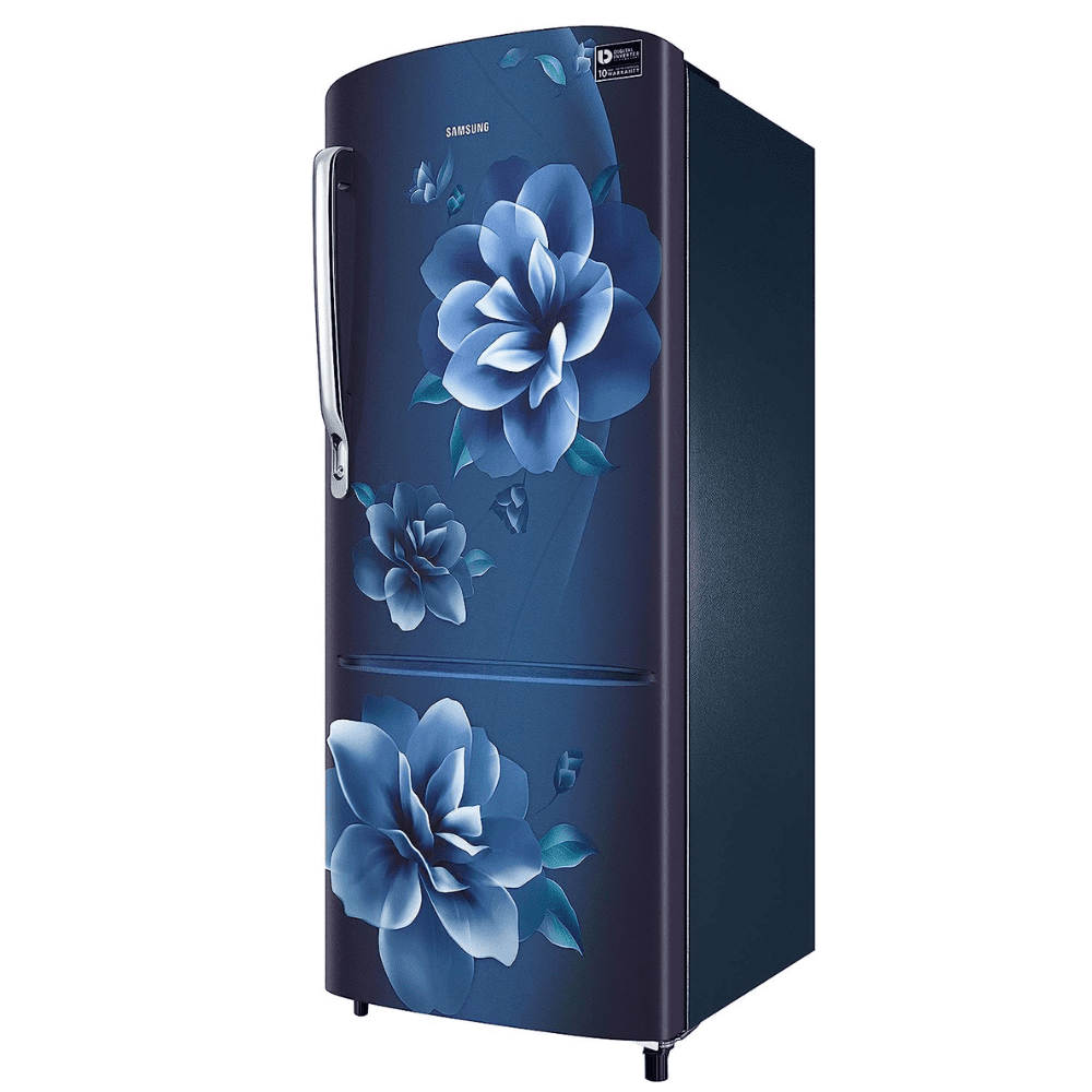 Samsung ,RR24C2723CU, 223 Ltrs Direct Cool Single Door Refrigerator, Camellia Blue
