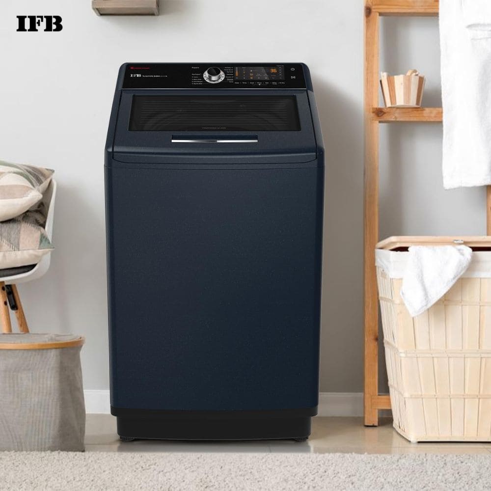 IFB 9 Kg 5 star Fully-Automatic Top Load Washing Machine (TL-S4RBS 9.0KG AQUA, Black