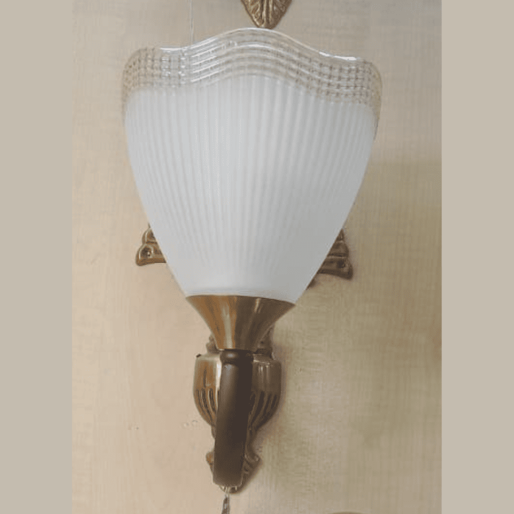 Wall Designer Lighting Antique Brass Finish Single Light Living Room (Wl3069, Gold)