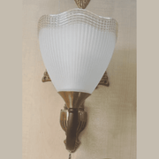 Wall Designer Lighting Antique Brass Finish Single Light Living Room (Wl3069, Gold)