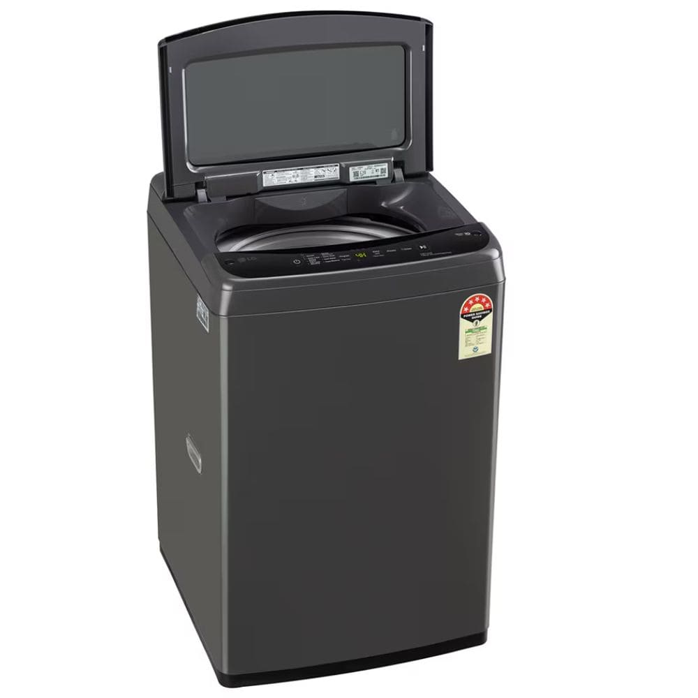 LG 7.5 Kg 5 Star Fully-Automatic Top Load Washing machine (T75VBMB1S, Grey)