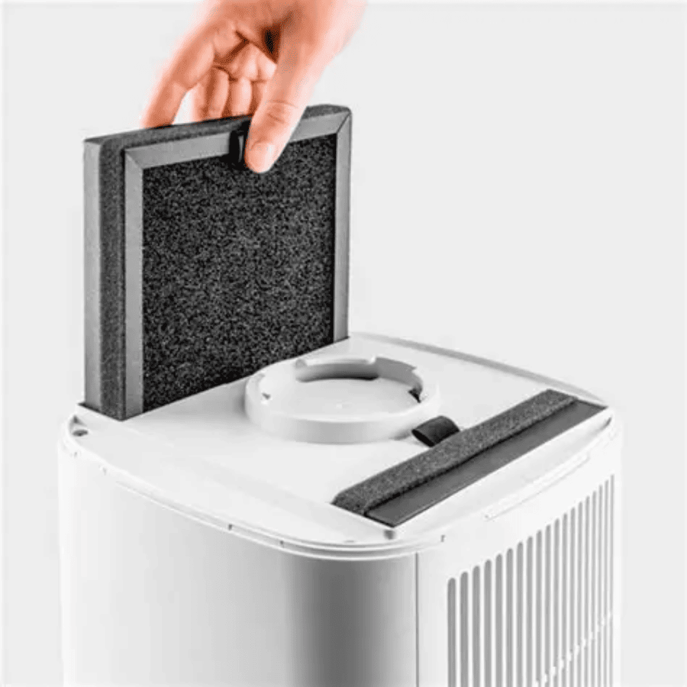 Karcher AF30 Dual H13 HEPA & Activated Carbon Filters Air Purifier with Air Quality Display