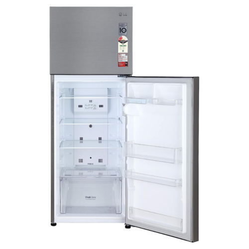 LG 288 Ltrs 2 Star, Inverter Frost Free, Double Door Refrigerator (GL-S322SPZY)