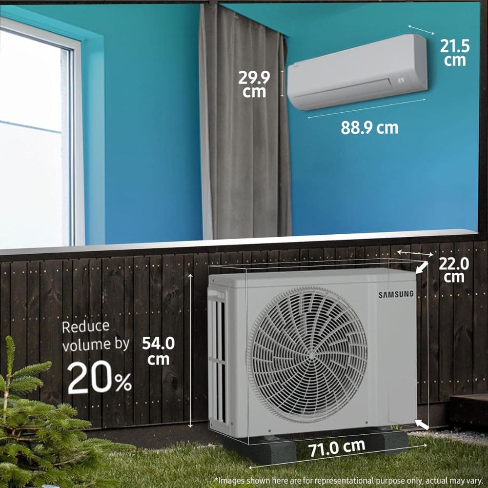 Samsung 1.5 Ton 3 star Inverter Split Air Conditioner (Bespoke AI WiFi, AR50H18D13H)
