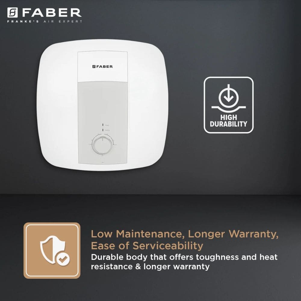 Faber 30 Ltrs Vertical Storage Water Heater Geyser (Cyrus30)