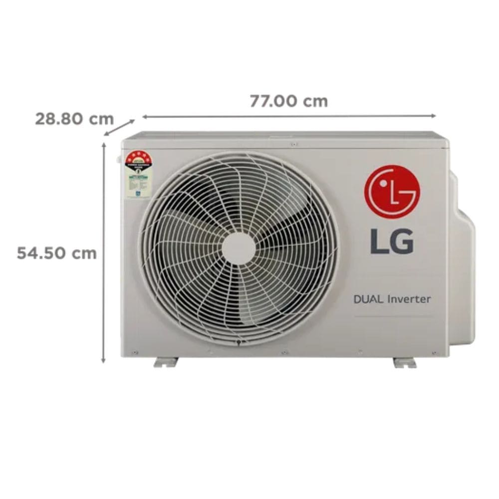 LG 1.5 ton 3 Star Hot & Cold Inverter Split Air Conditioner (AS-H19VNXE)