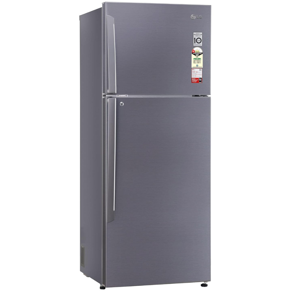 LG 466 Ltrs 1 Star, Inverter Frost Free, Double Door Refrigerator (GL-T502CPZR)