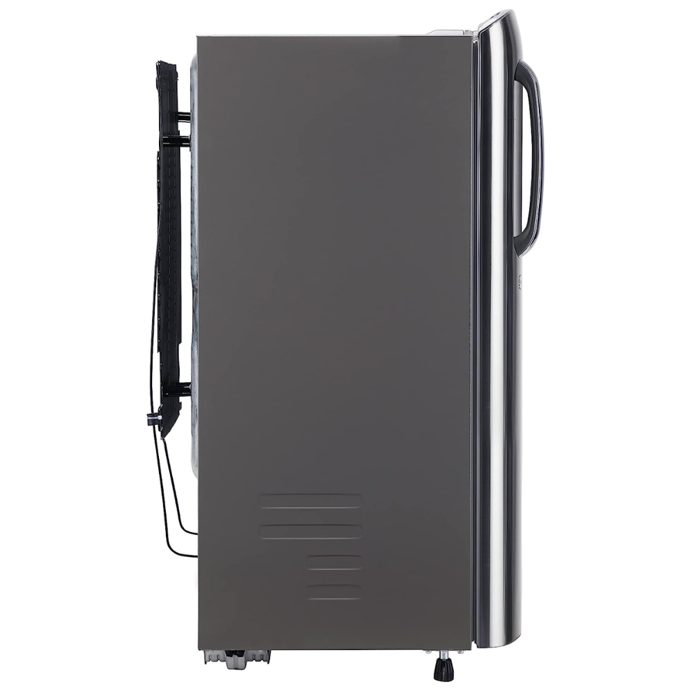 LG 185 Ltrs 3 Star Inverter Direct Cool Single Door Refrigerator (GL-B201APZD, Shiny Steel)