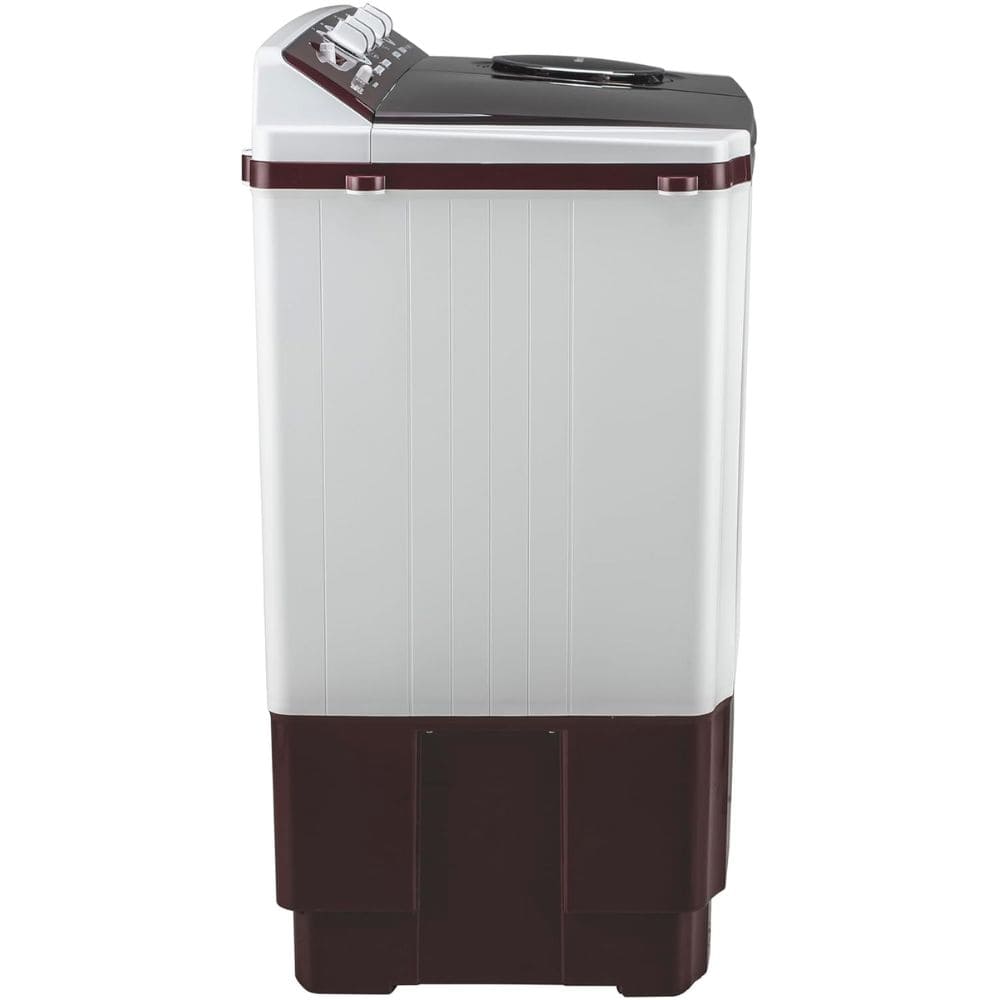 LG 10.5 Kg 5 Star Semi-Automatic Top Load Washing machine (P105ASRAZ, Maroon)