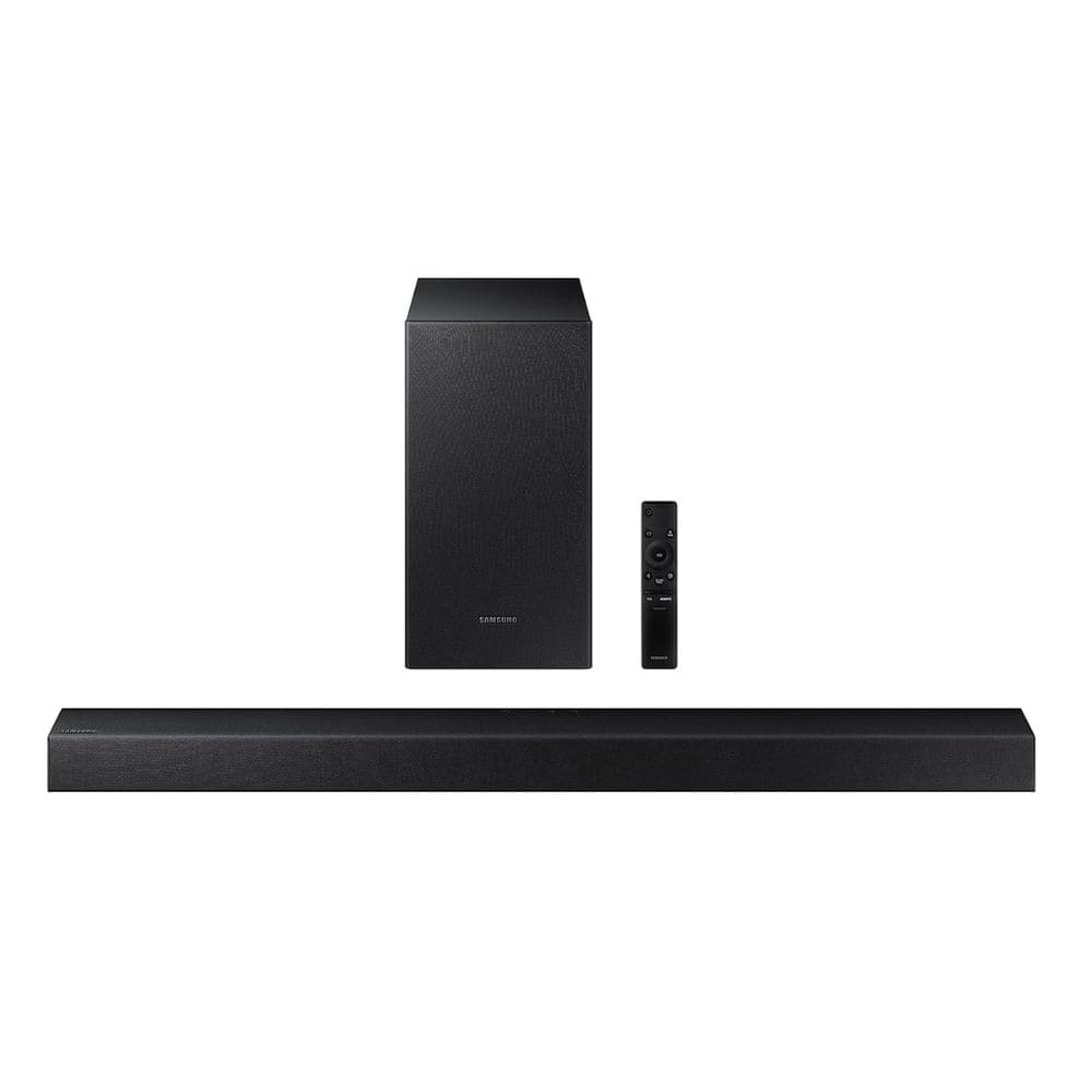 Samsung 150 Watts Dolby Digital Soundbar (HW-T42E/XL, Black, 2.1 Channel)