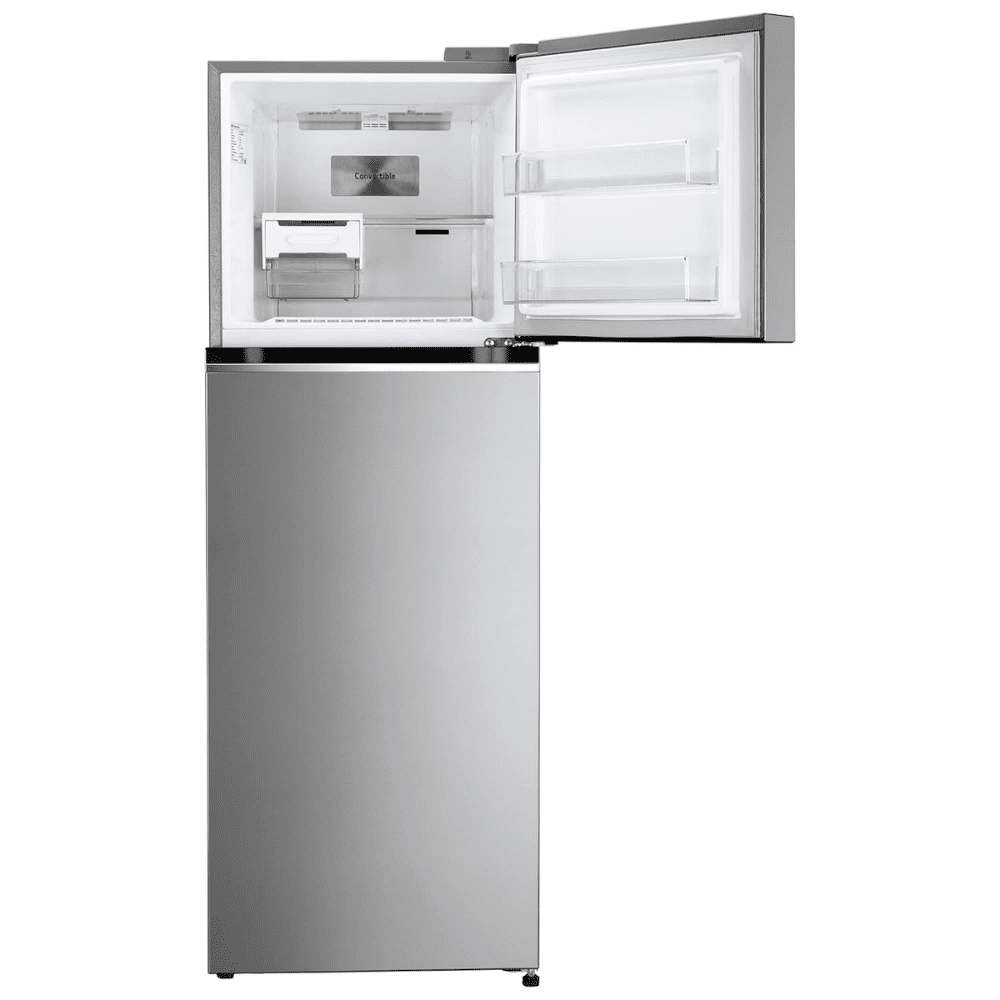 LG 343 Ltrs 2 Star Inverter Frost Free Double Door Refrigerator (GL-S382SPZY, Shiny Steel)