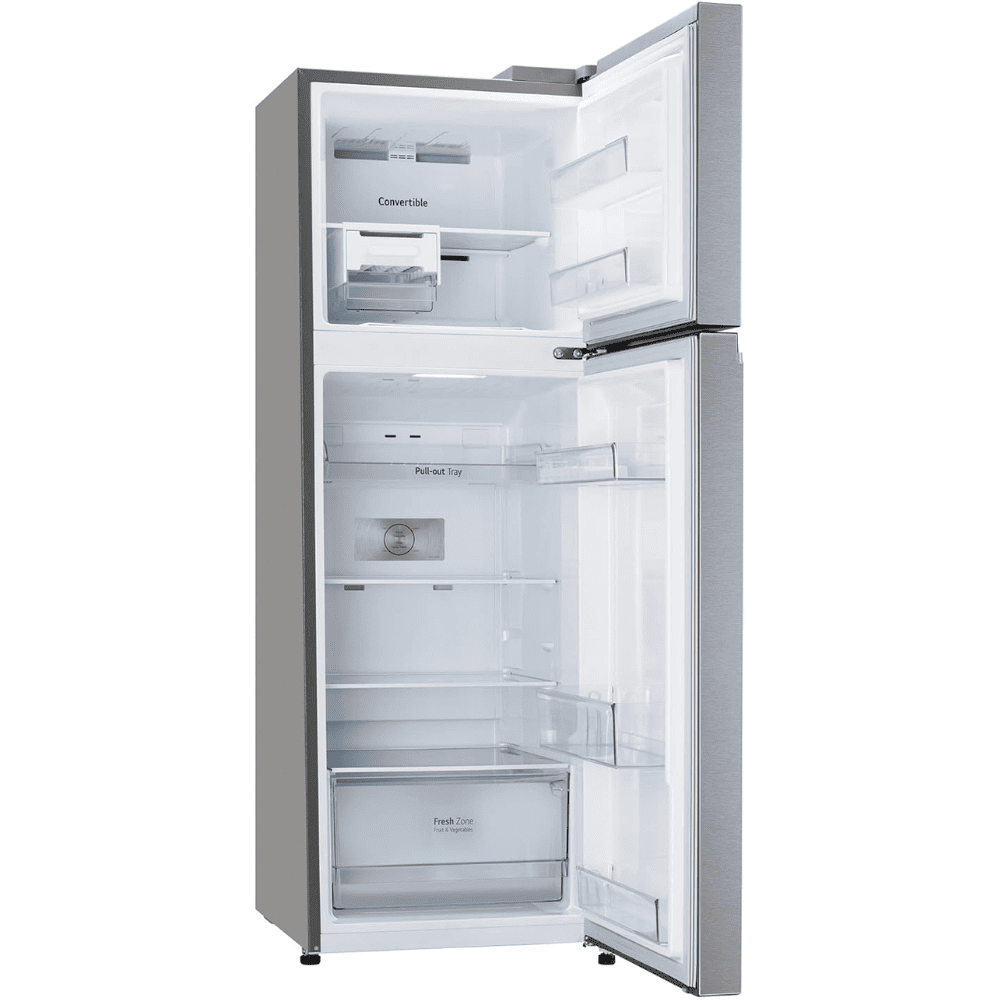 LG 246 Ltrs 2 Star, Inverter Frost Free, Double Door Refrigerator (GL-S262SDSX)