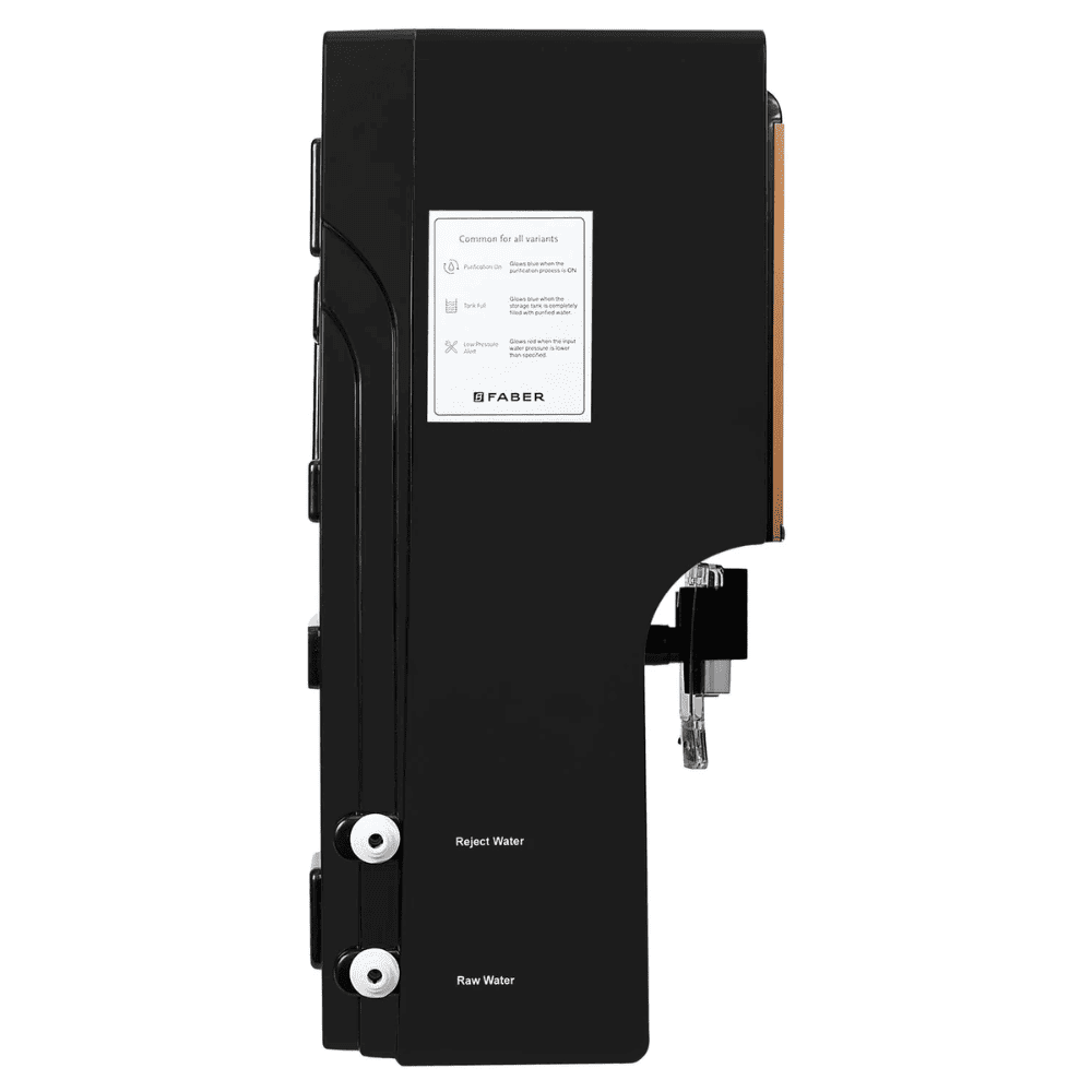 Faber FWP Health Guard, 6 Ltrs Storage, RO + UV + MAT + Vitamin C Water Purifier, White