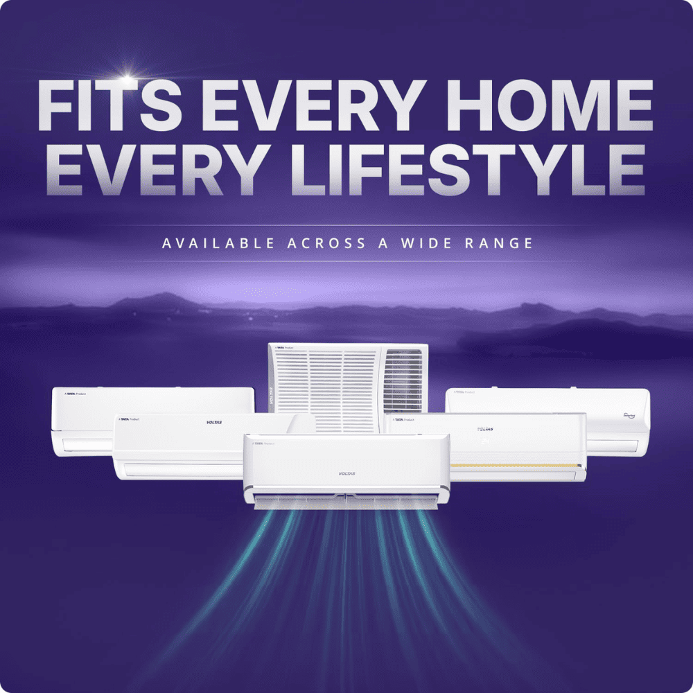 Voltas 1.5 Ton 5 star Inverter Split  Air Conditioner (Vertis AI 1.5 Tr. 5S)