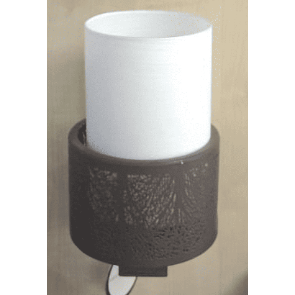 Wall LeArc Designer Lighting Contemporary Metal Wood Wall Light (WL2610-1, White)