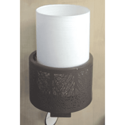 Wall LeArc Designer Lighting Contemporary Metal Wood Wall Light (WL2610-1, White)