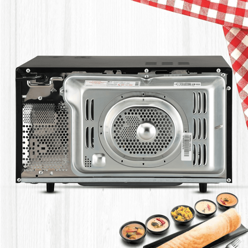 LG 28 Ltrs Convection Microwave Oven (MC2846BG,Black)