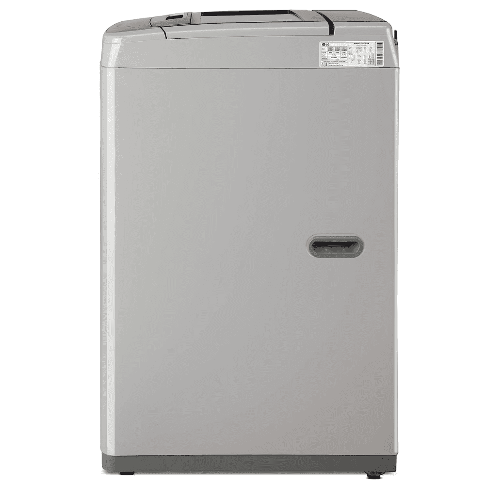 LG 7.5 Kg 5 Star Smart Inverter Fully-Automatic Top Load Washing machine (T75SKSF1ZA, Middle Silver)