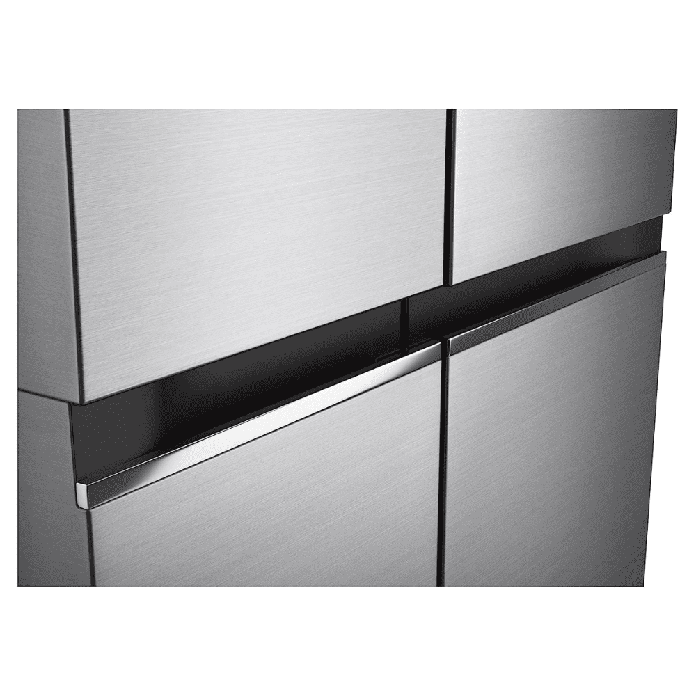 LG 694 Ltrs 5 Star Smart Frost Free Side by Side Refrigerator (GC-B257SLUV, Platinum Silver)