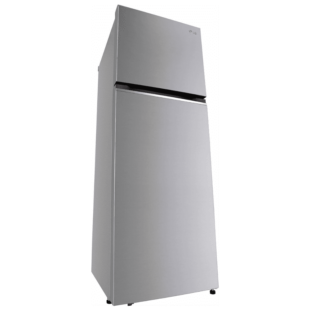 LG 343 Ltrs 2 Star Inverter Frost Free Double Door Refrigerator (GL-S382SPZY, Shiny Steel)