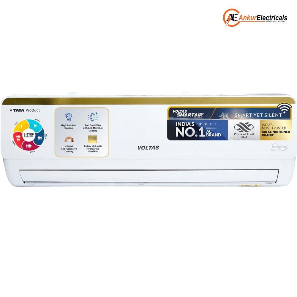 Voltas 1.5 Ton 5 star Inverter Split  Air Conditioner (Vertis AI 1.5 Tr. 5S)