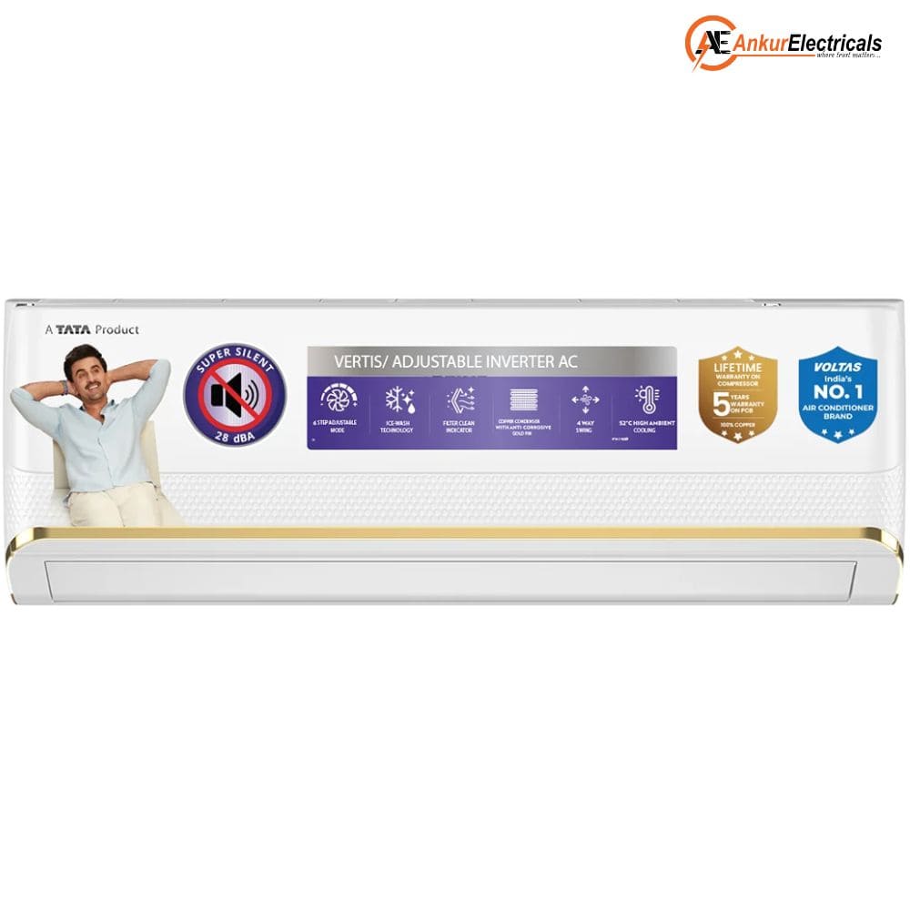 Voltas 1.5 Ton 3 Star Inverter Split Air Conditioner (SAC 183V VERTIS ZEPHYR GOLD)