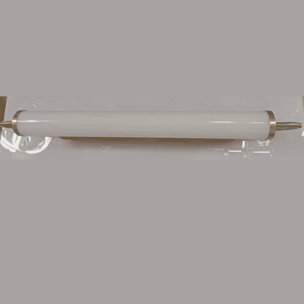 Wall Light Brass Antique LED Sconce with Acrylic Diffuser Modern light (Fos Bar Handle, Gold)