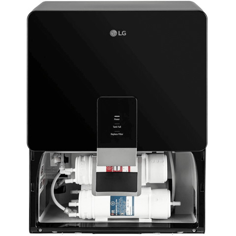 LG 8 Ltrs Storage, RO+STS Digital Sterilizing Care Water Purifier (WW136RTNB,Black)