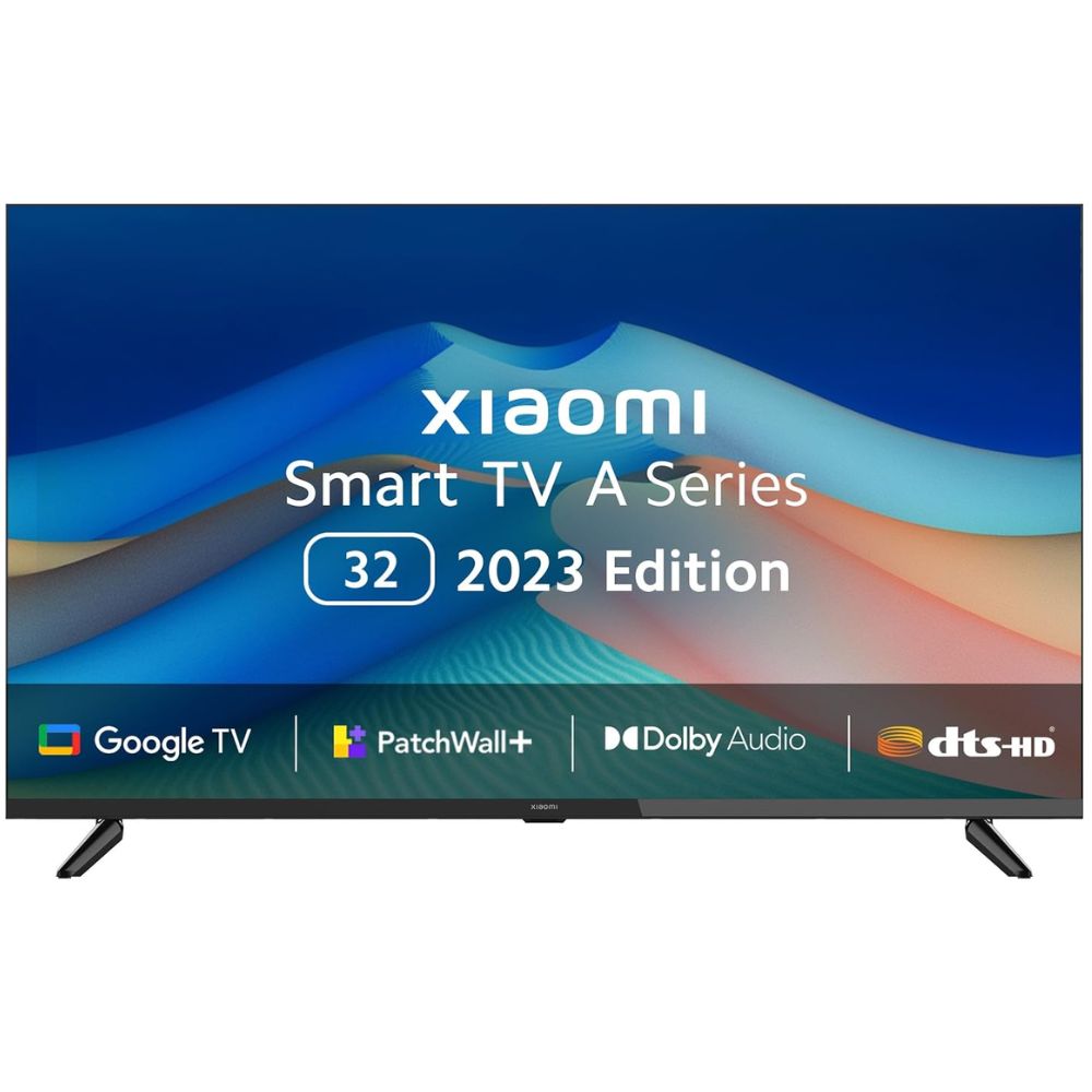 MI Xiaomi 80cm  L32M8-5AIN, 32 Inches HD Ready Smart LED TV, Black