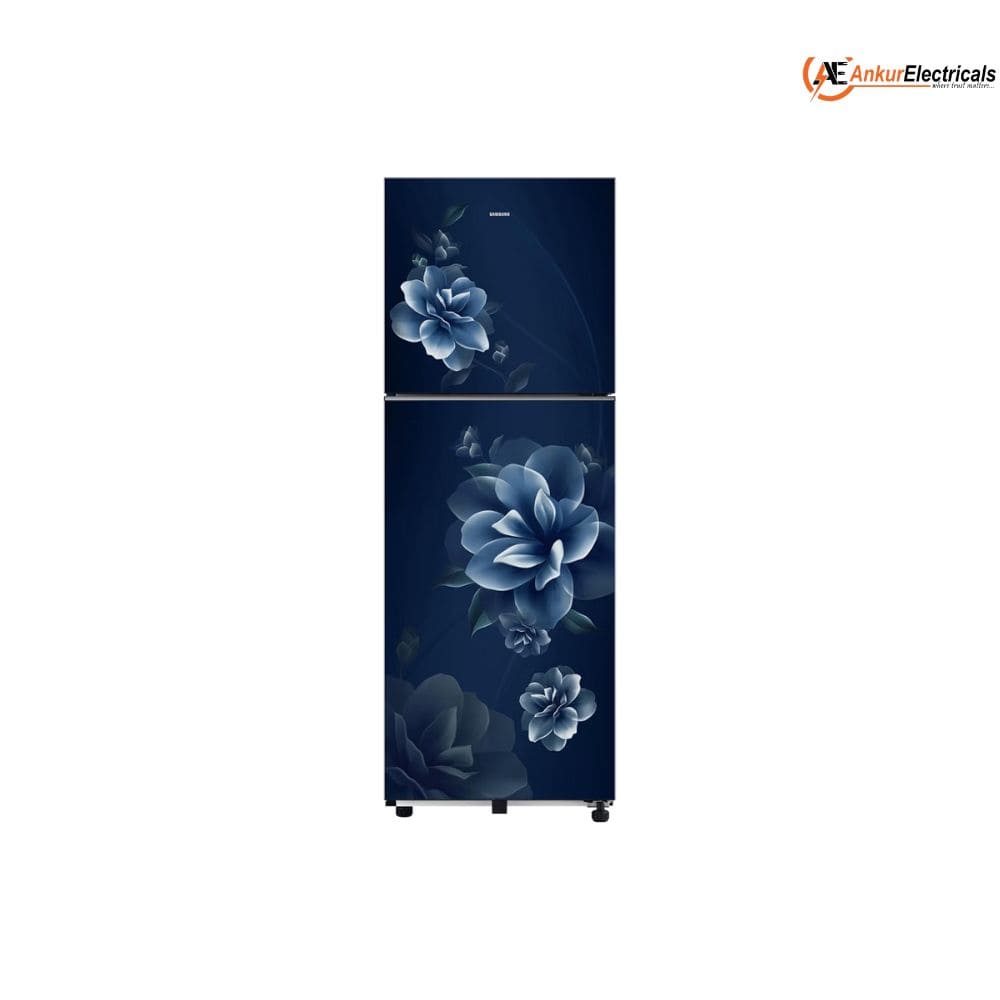 Samsung 236 Ltrs, 1 Star Digital Inverter Frost Free Double Door Refrigerator (RT40H28W1CBNL, Camellia Blue)
