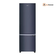 Haier 265 Ltrs, 2 Star Frost Free Double Door Bottom Mount Refrigerator (HRB 3152IBGKA P,Graphite Black)
