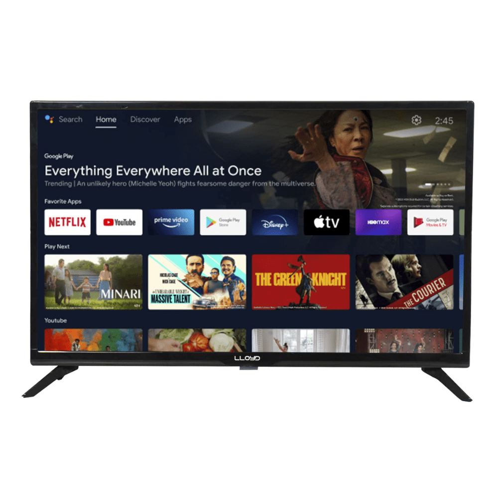 Lloyd 32HS410D, 32 Inches Full HD Smart TV, Black