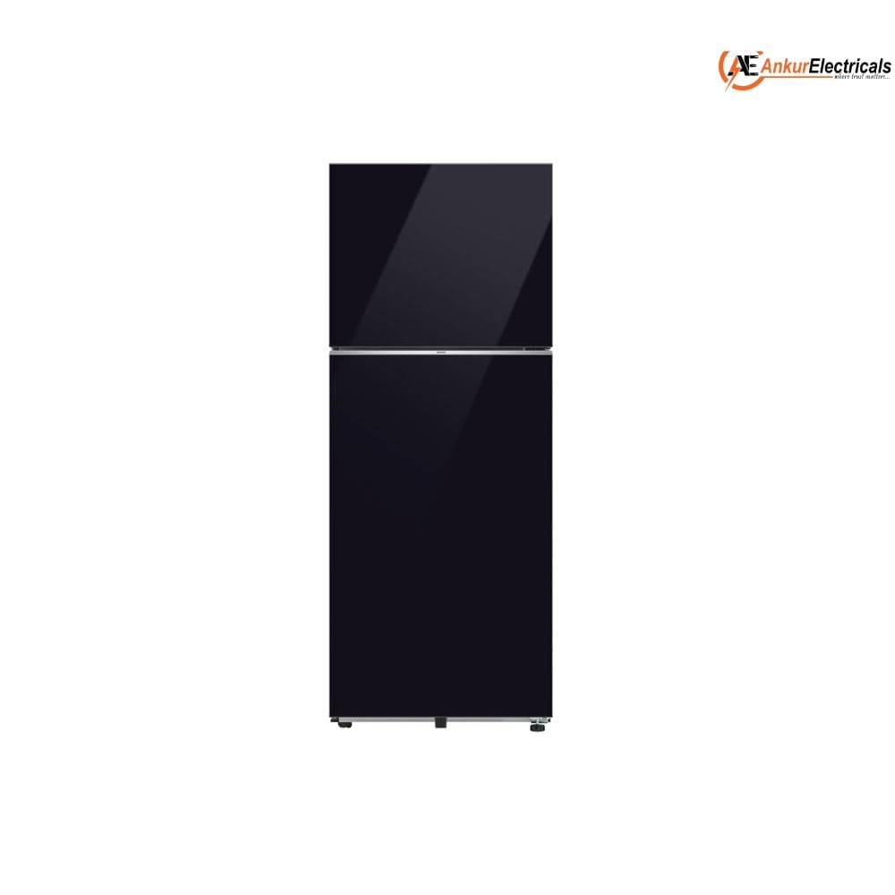 Samsung 396 Ltrs, 2 Star Convertible 5 in 1 Digital Inverter Frost Free Double Door Refrigerator (RT41HB6A4222HL, Glass Finish)
