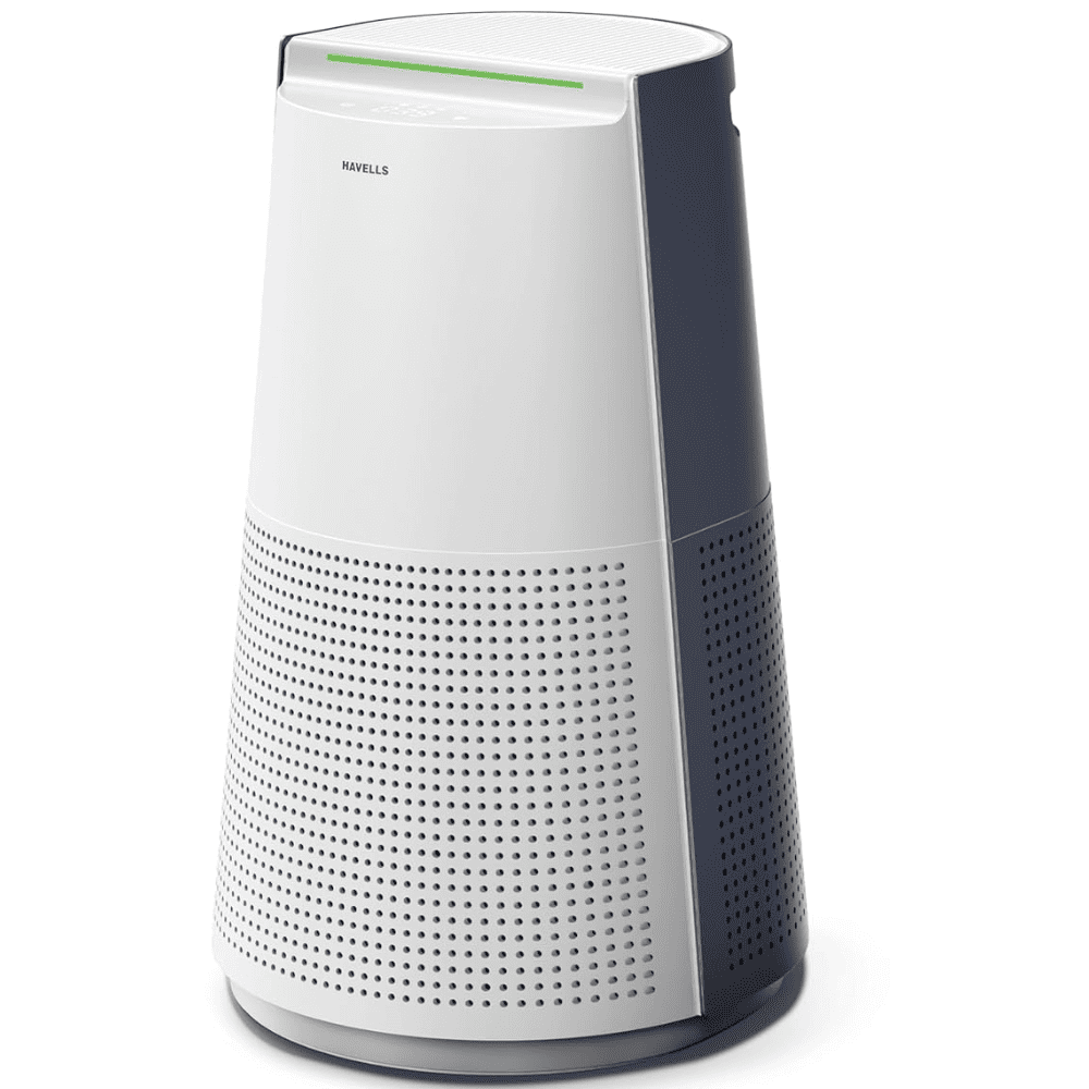 Havells Breathe AP310 AQI Display SpaceTech Purification Air Purifier, HEPA H13 Filter with Activated Carbon (Studio New Launch Blue & White)