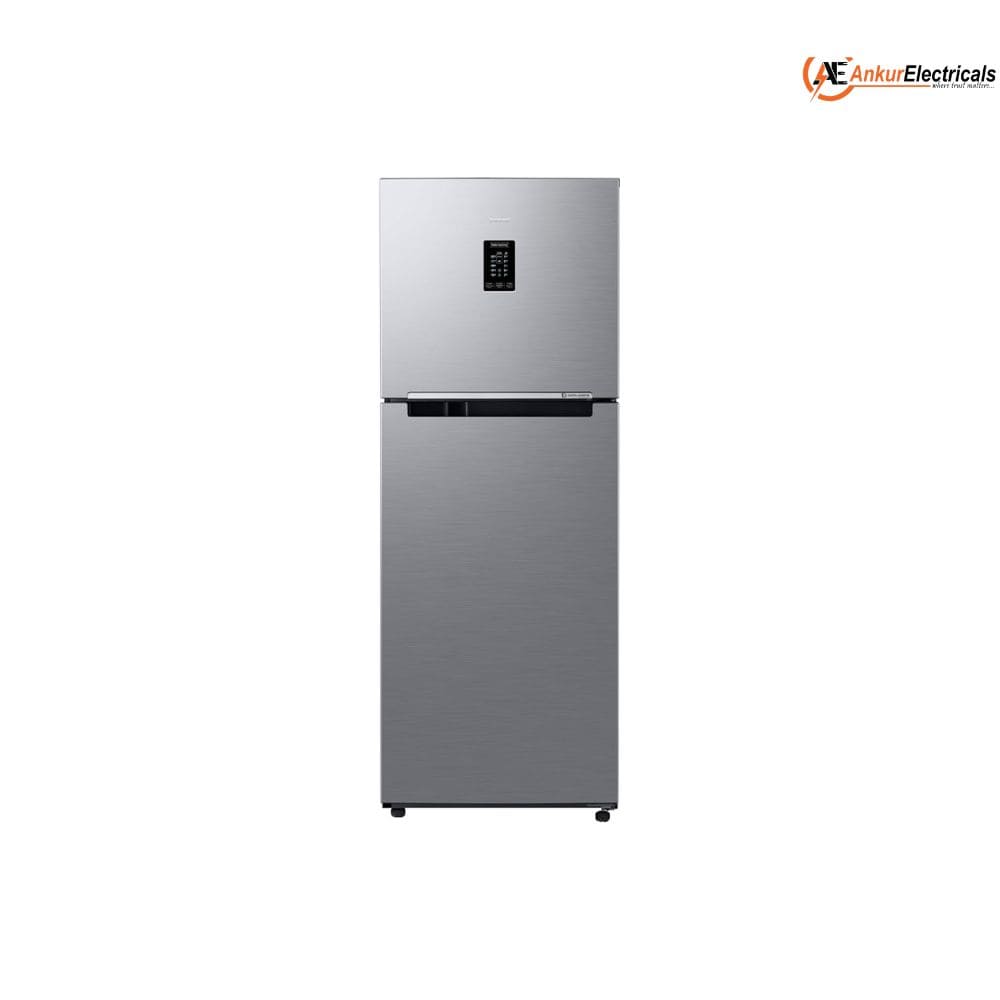 Samsung 301 Ltrs, 2 Star Convertible 5 in 1 Digital Inverter with Display Frost Free Double Door Refrigerator (RT31H4522S8/HL, Silver)
