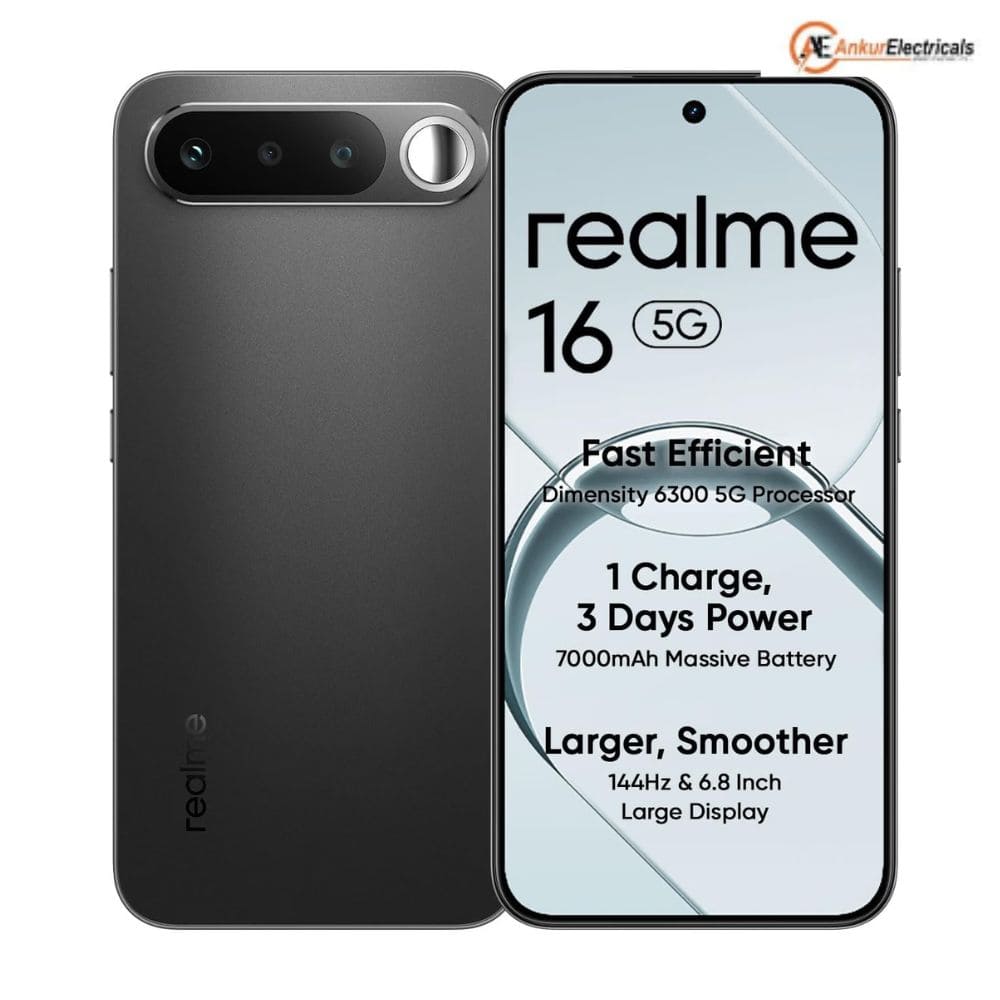 Realme 16 5g 8GB/128GB, Powerful 5G with Camera Control Android Phone (Multi Colour)
