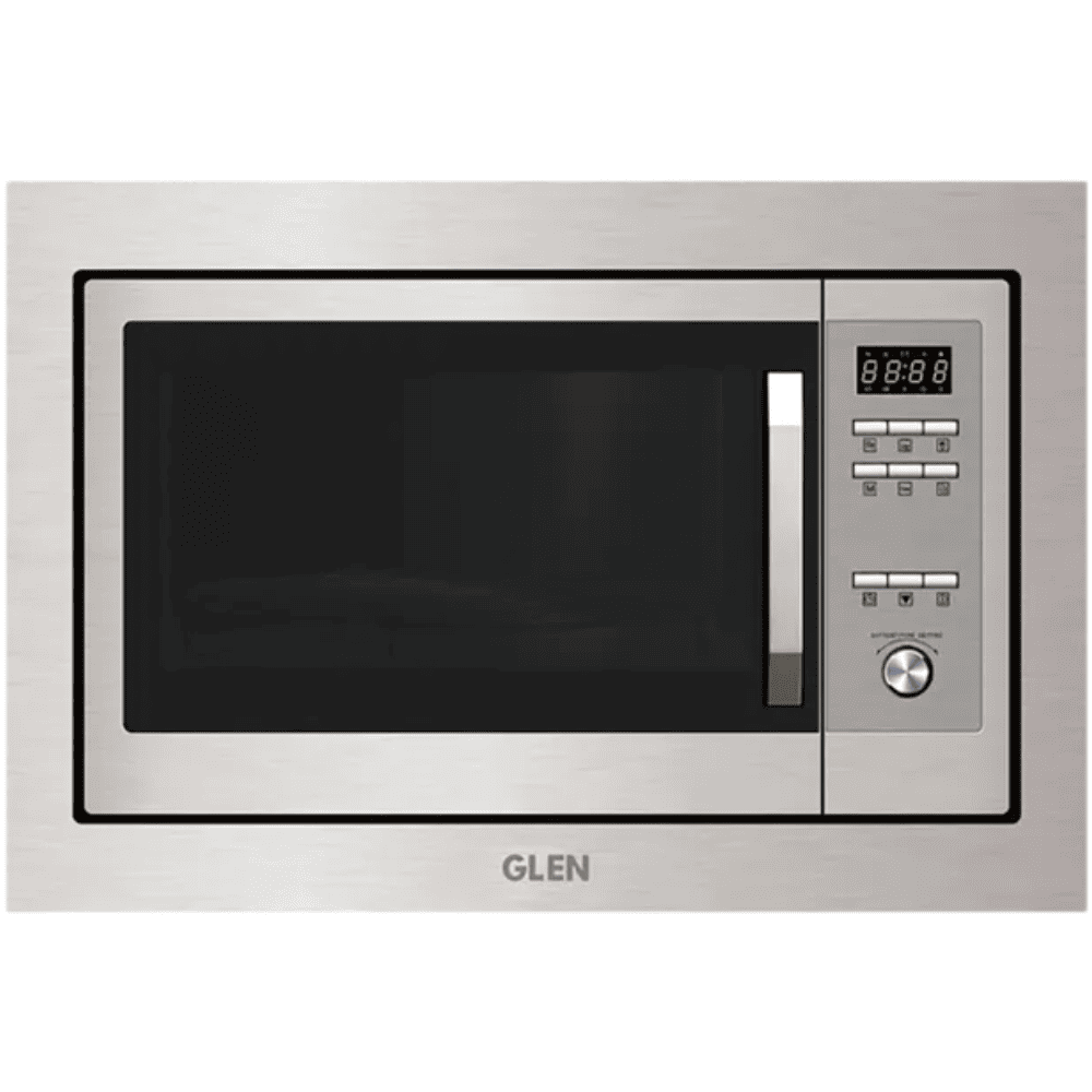Glen 25 Ltrs Built-in Microwave Oven with 6 Autocook Menus (MO677,25 Silver)