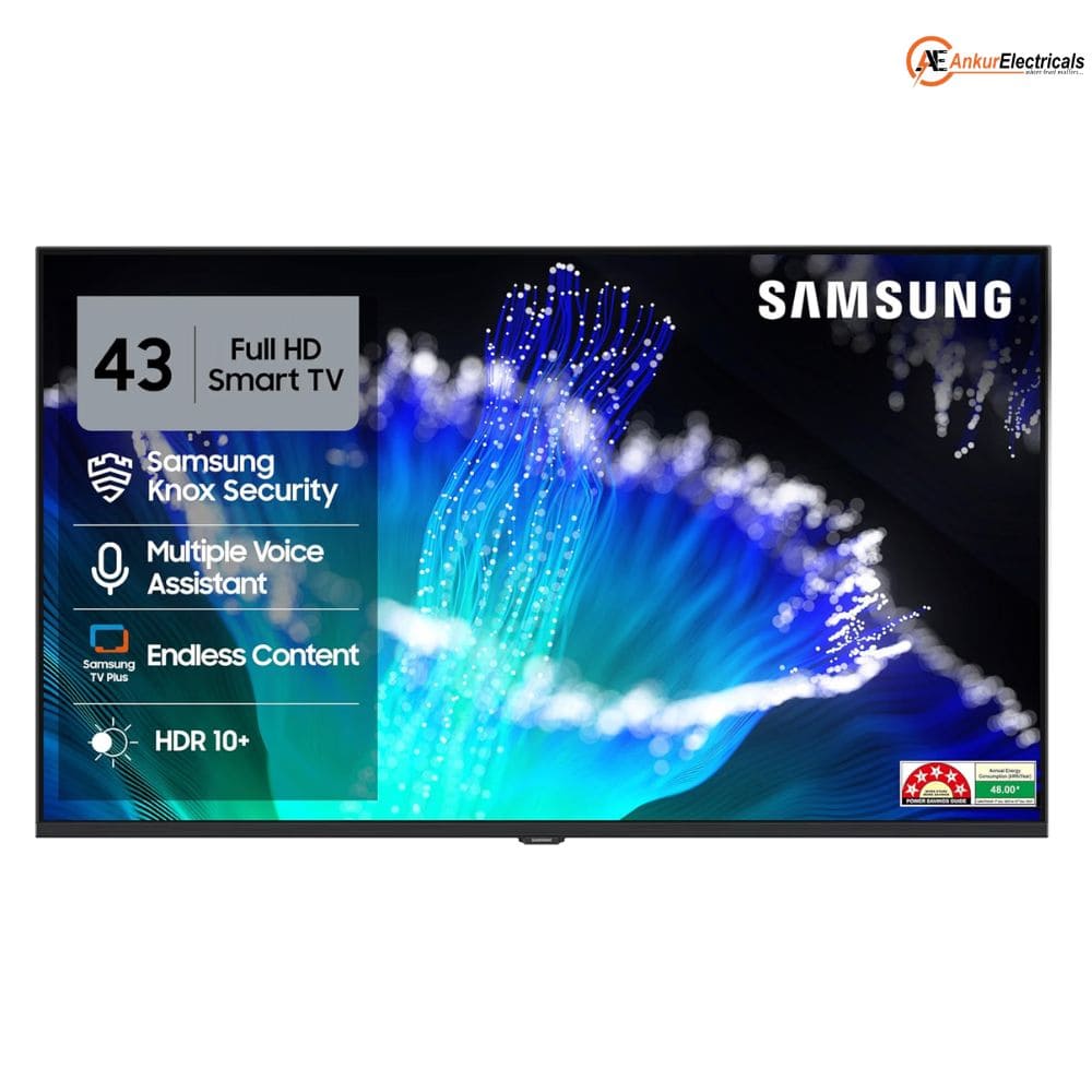 Samsung 43F5500F, 43 Inches Full HD Smart LED TV, Black