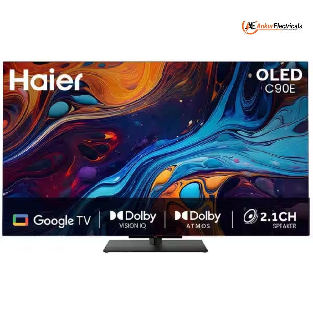 Haier H65C90EUX, 65 Inches 4K Ultra HD OLED TV, Crystal Black